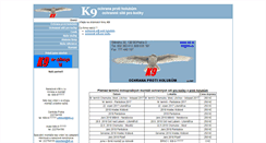 Desktop Screenshot of k9.cz